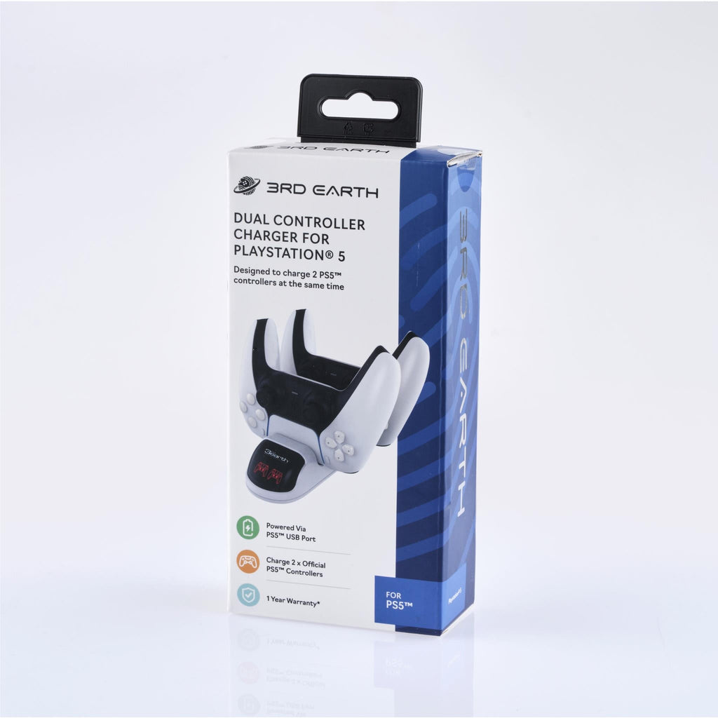 3rd Earth Dual Controller Charger for PlayStation 5™
