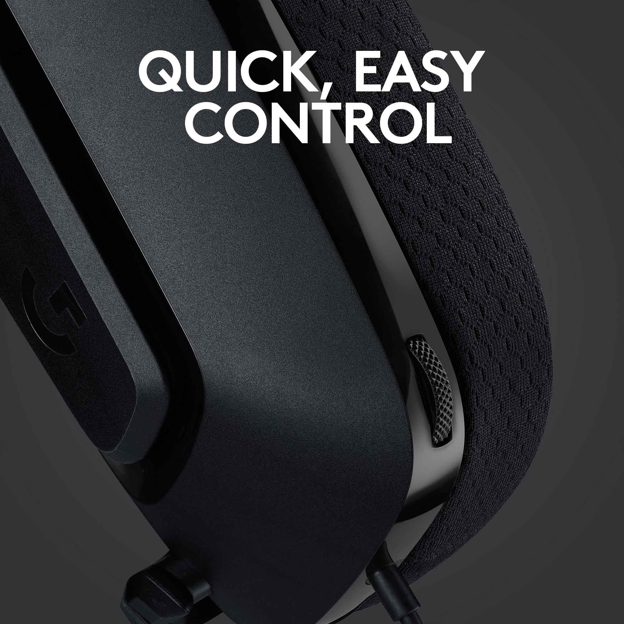 Logitech G335 Wired Gaming Headset (Black)