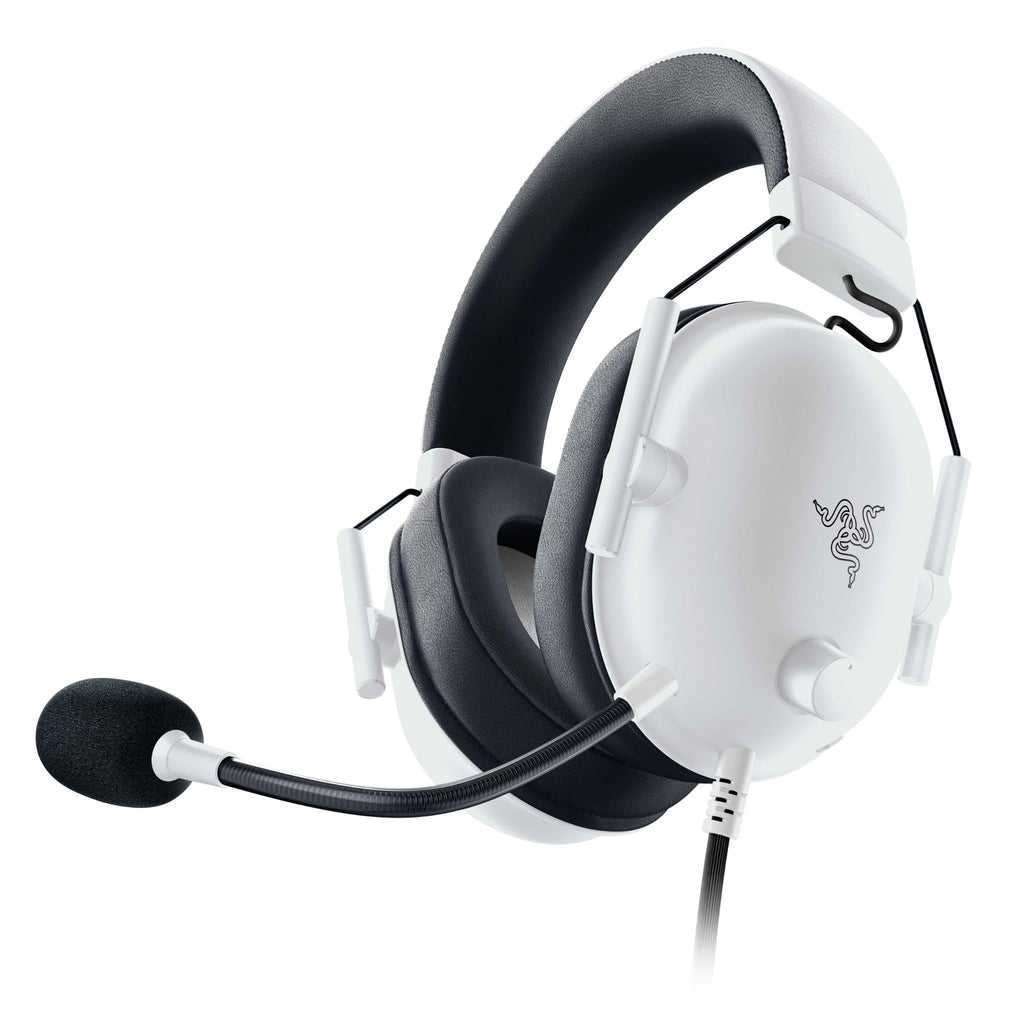 Razer BlackShark V2 X Wired Gaming Headset (White Edition)