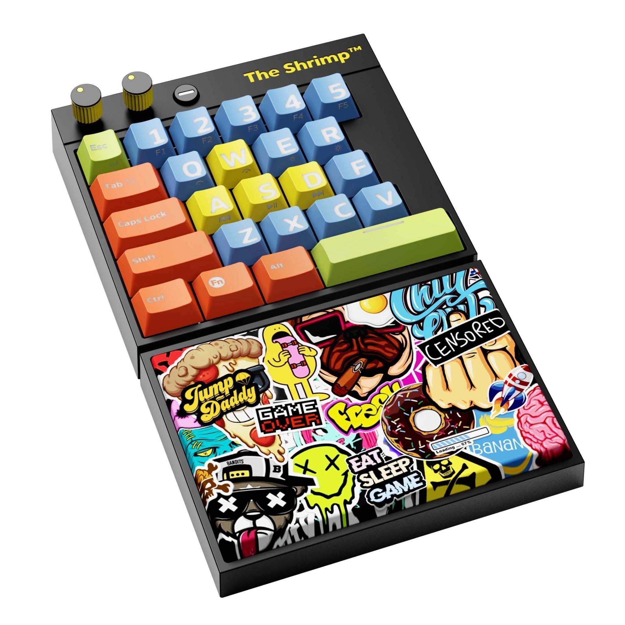 The Shrimp Ultracompact Mechanical Gaming Keyboard (Bomber)