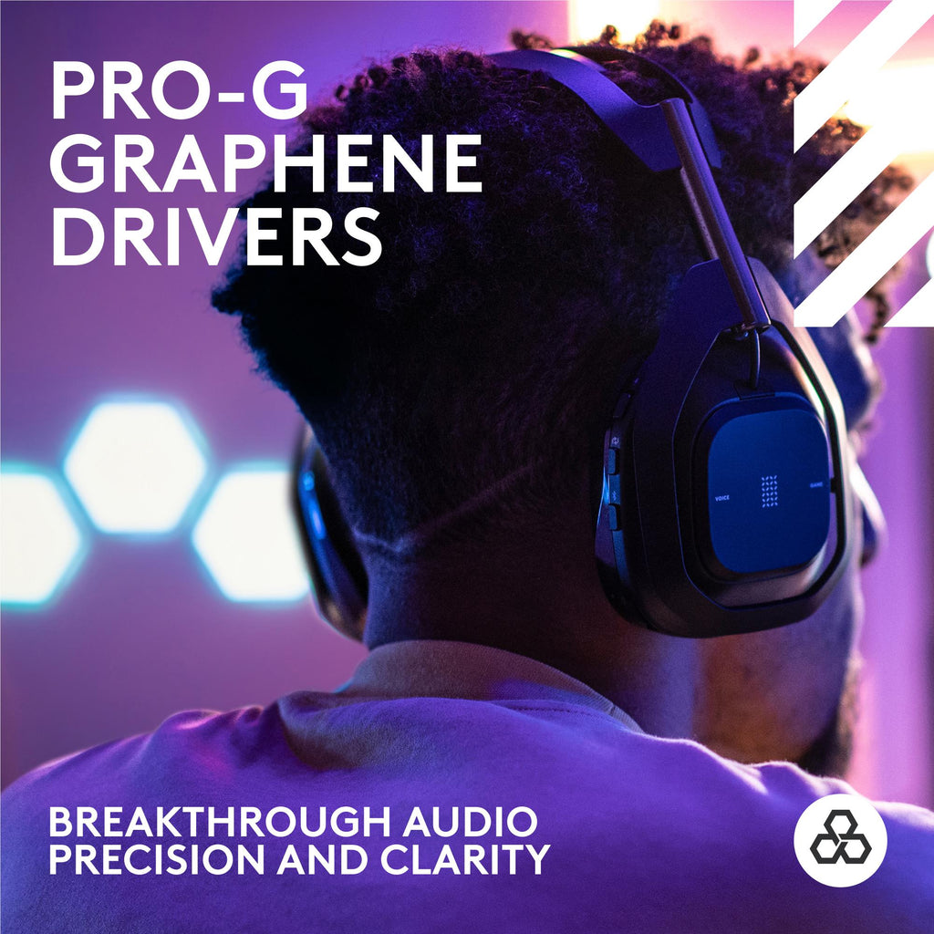 Logitech G Astro A50 X LIGHTSPEED Wireless Gaming Headset + Base Station (Black)