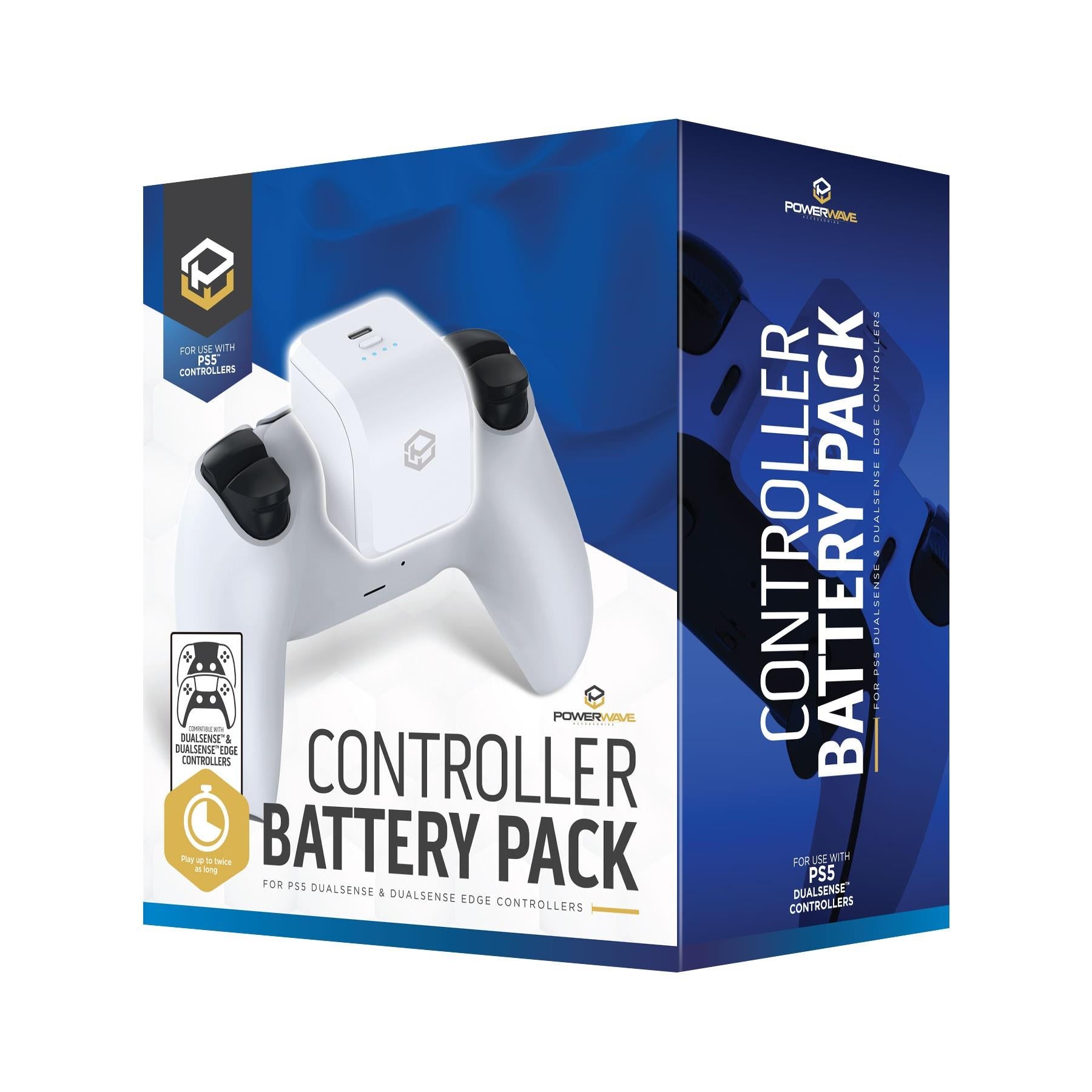 Powerwave Controller Battery Pack for PlayStation 5 DualSense & DualSense Edge