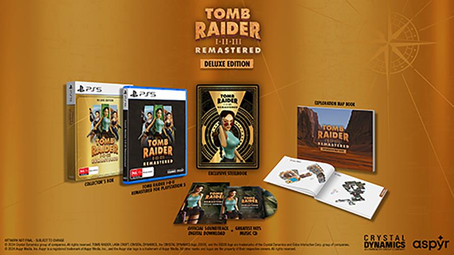 Tomb Raider I-III Remastered Deluxe Edition