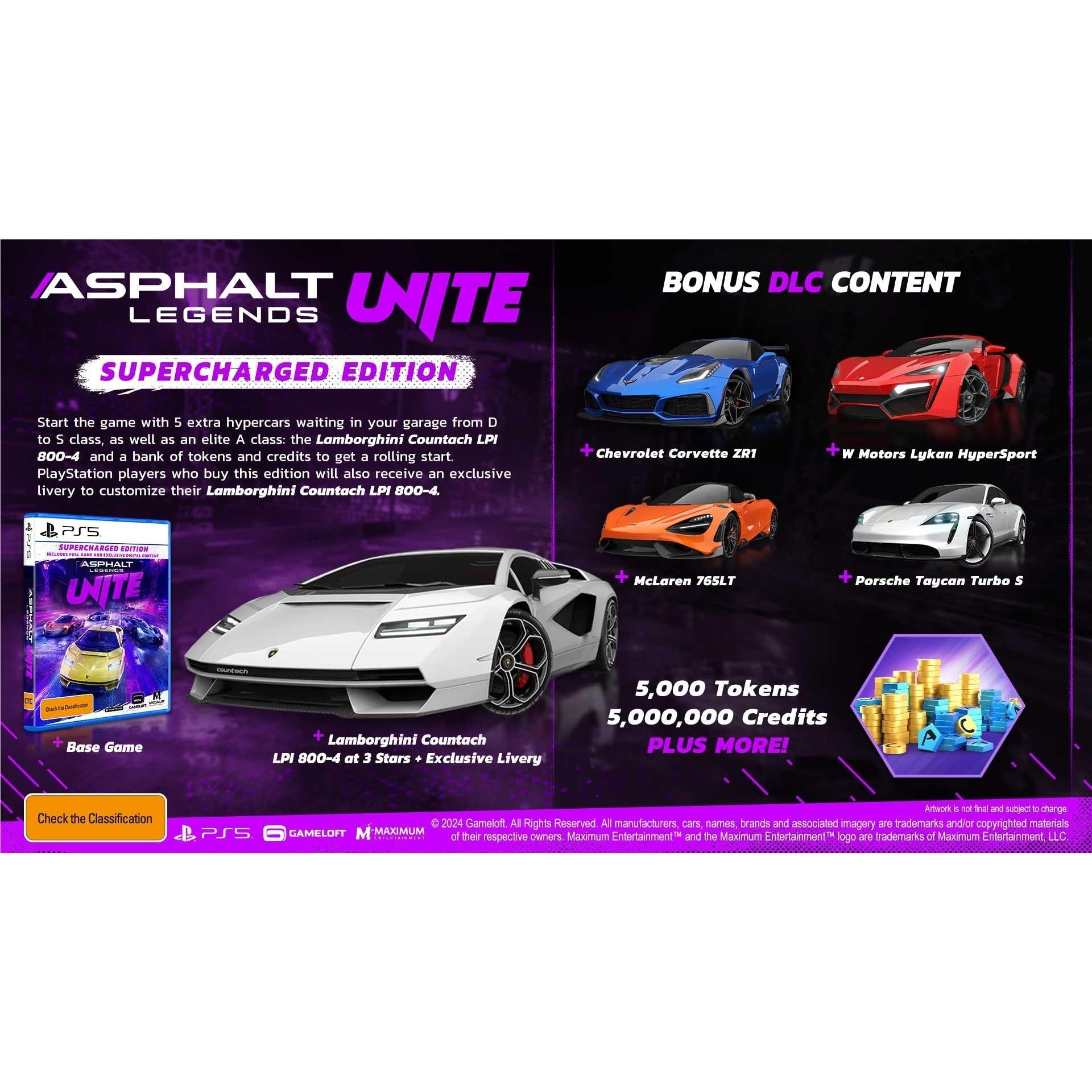 Asphalt Legends UNITE Supercharged Edition