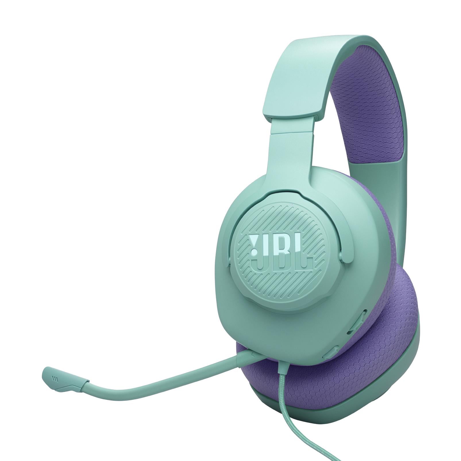 JBL Quantum 100M2 Over-Ear Gaming Headset (Cyan)