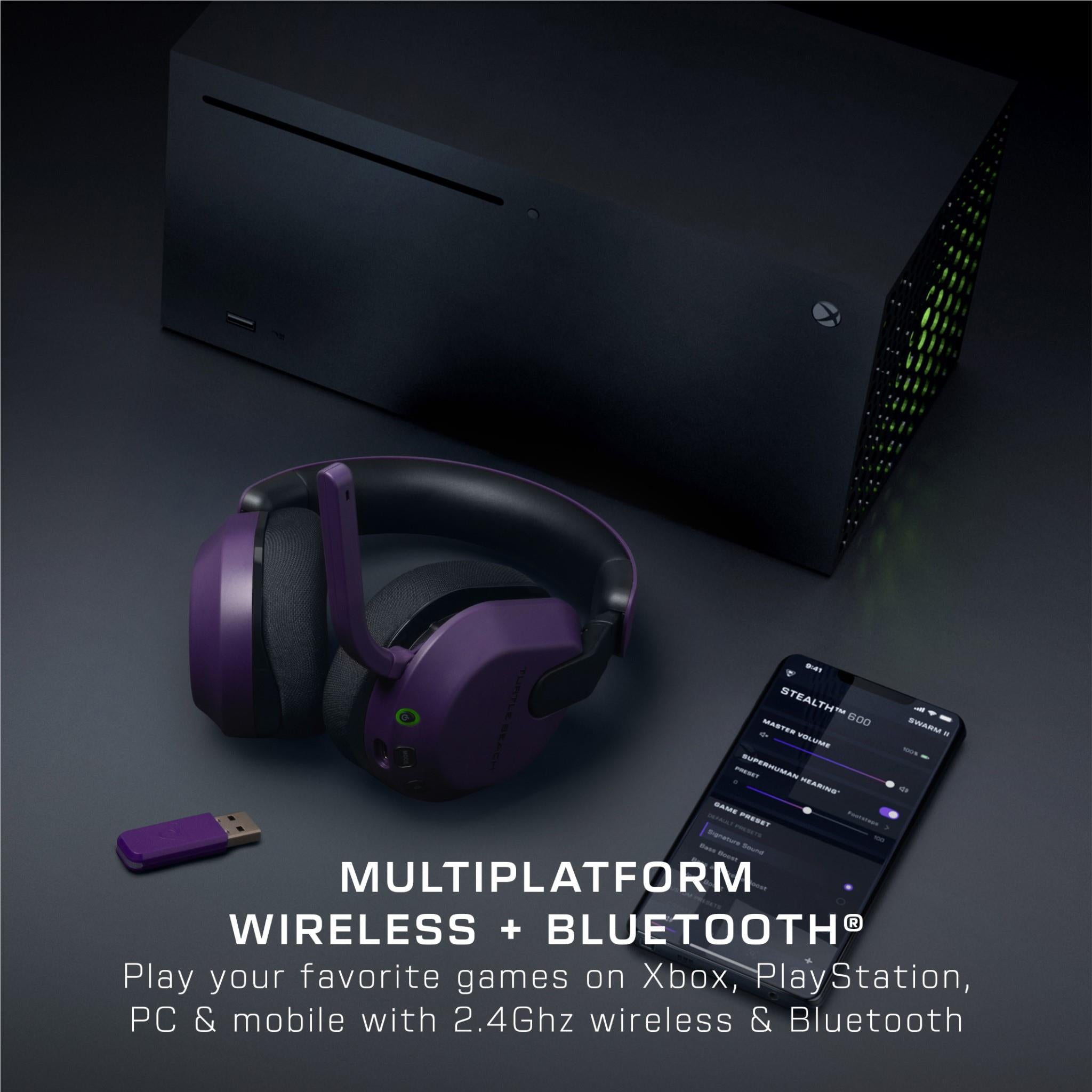 Turtle Beach Stealth 600 Wireless Gaming Headset (Purple)