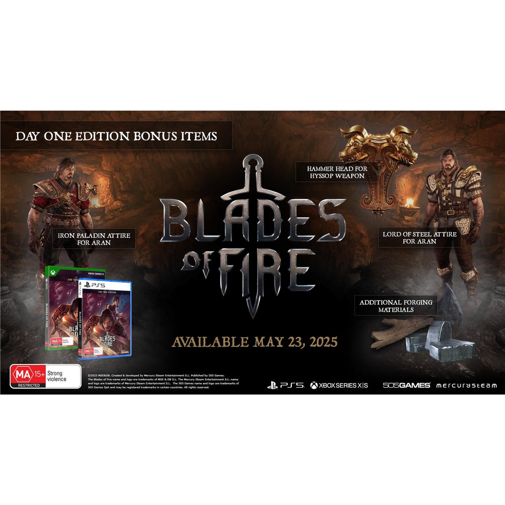 Blades of Fire Day One Edition