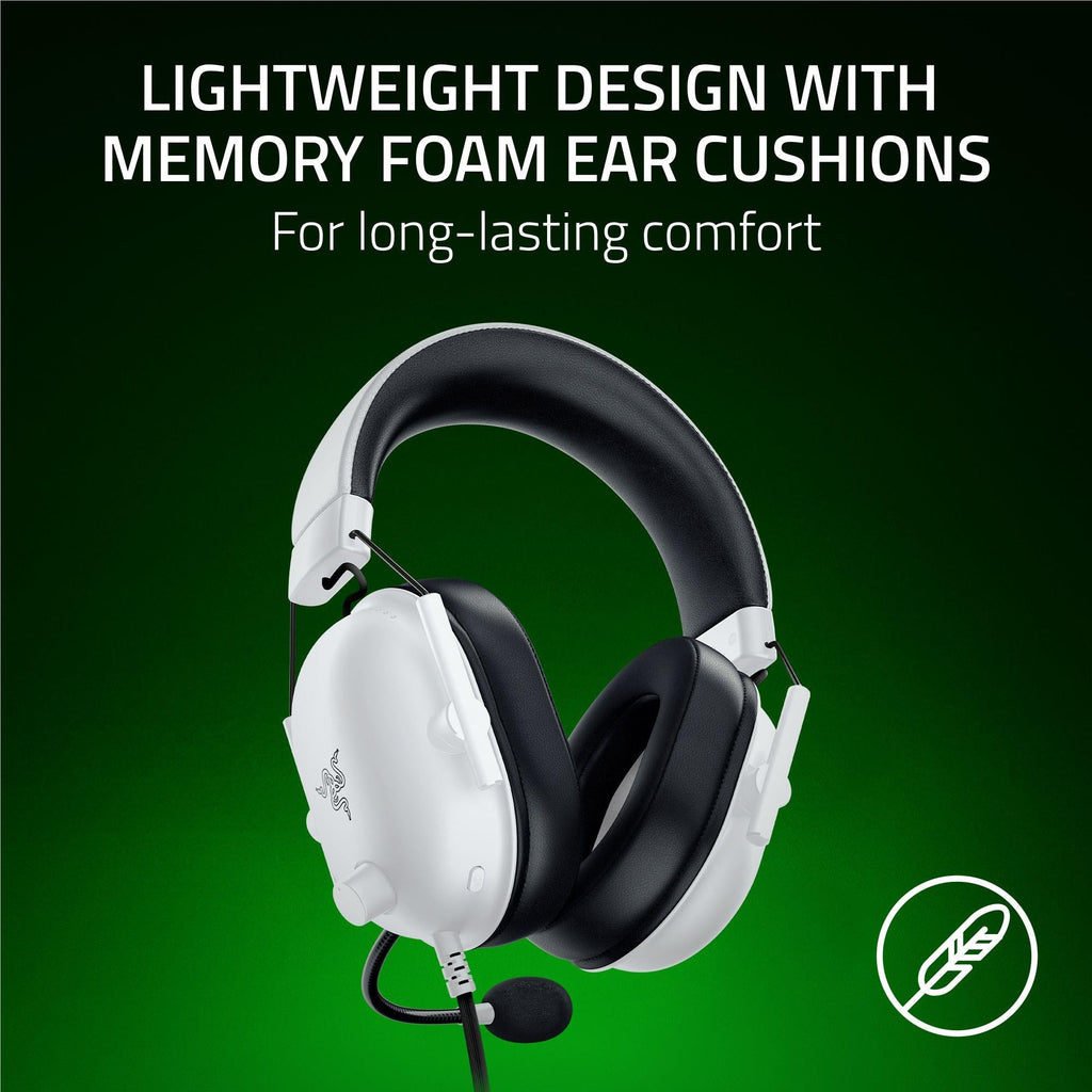 Razer BlackShark V2 X Wired Esports Headset for Xbox Series X/S (White)