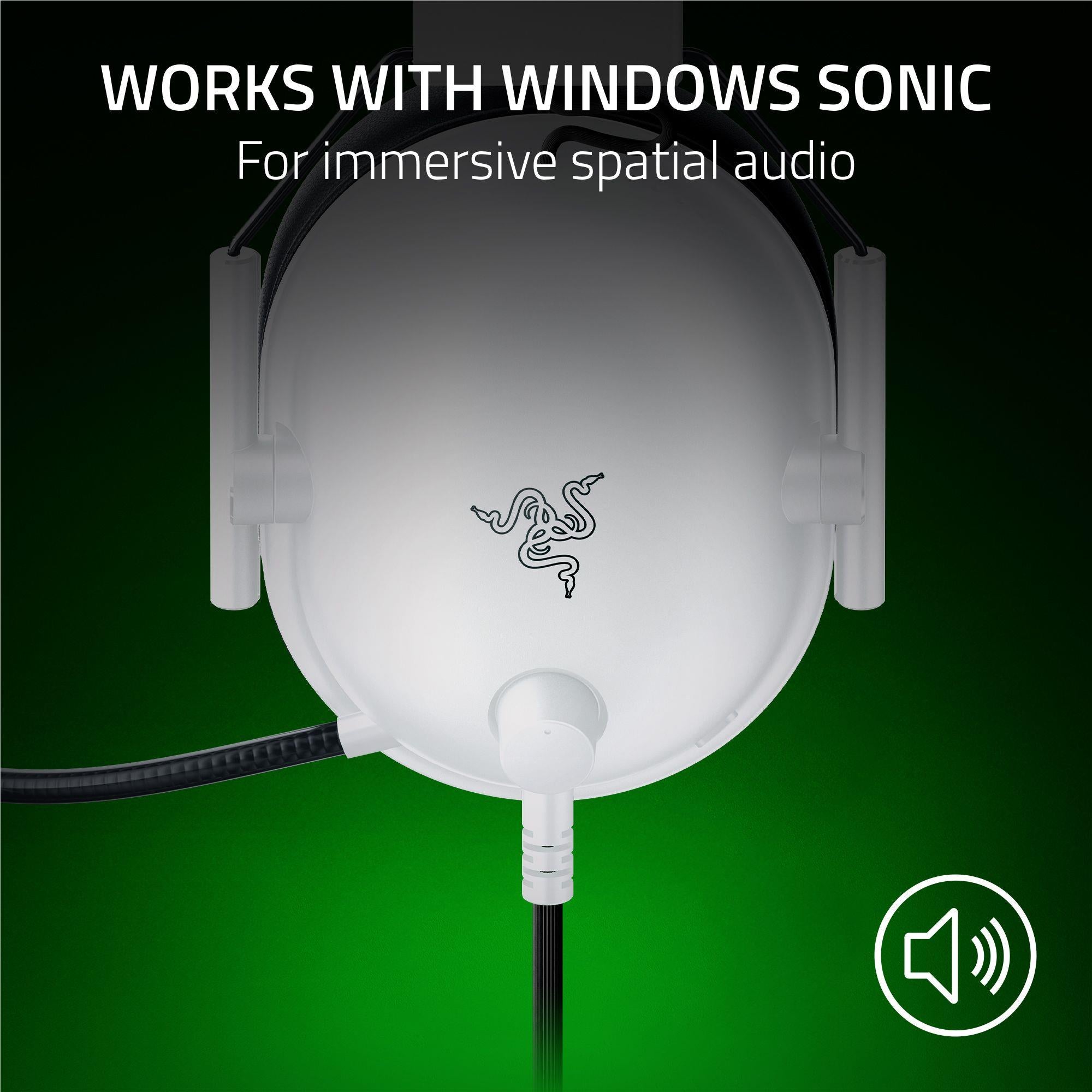 Razer BlackShark V2 X Wired Esports Headset for Xbox Series X/S (White)