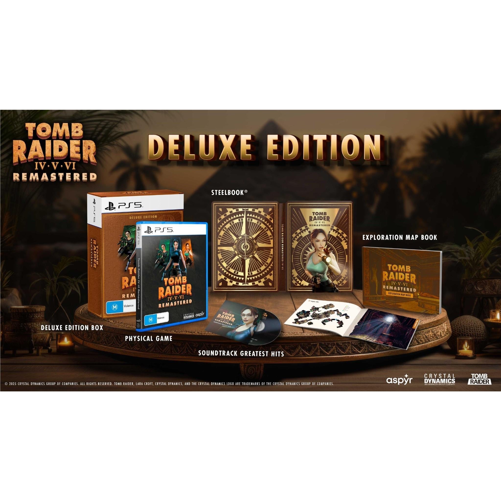 Tomb Raider IV-VI Remastered Starring Lara Croft: Deluxe Edition