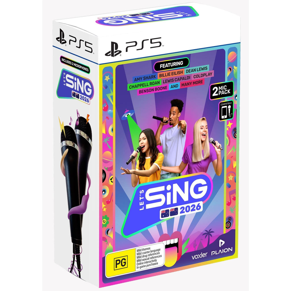 Let's Sing 2026 2 Mic Bundle