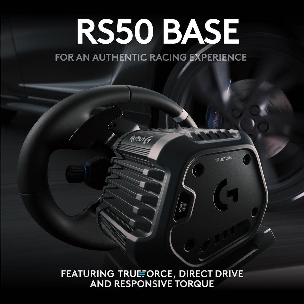Logitech G RS50 System 8 Nm Direct Drive Base and Steering Wheel for PlayStation & PC