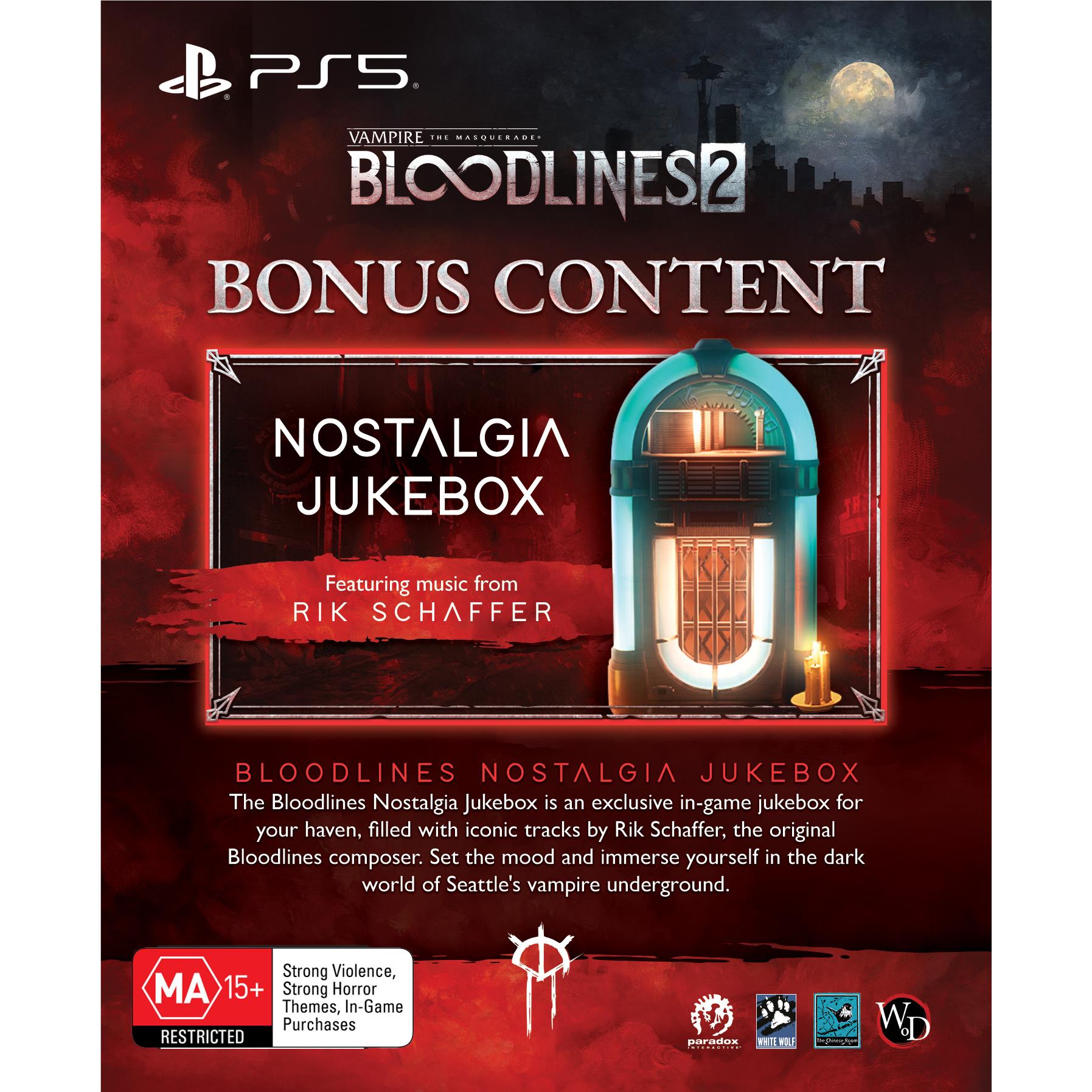 Vampire: The Masquerade - Bloodlines 2 Day One Edition